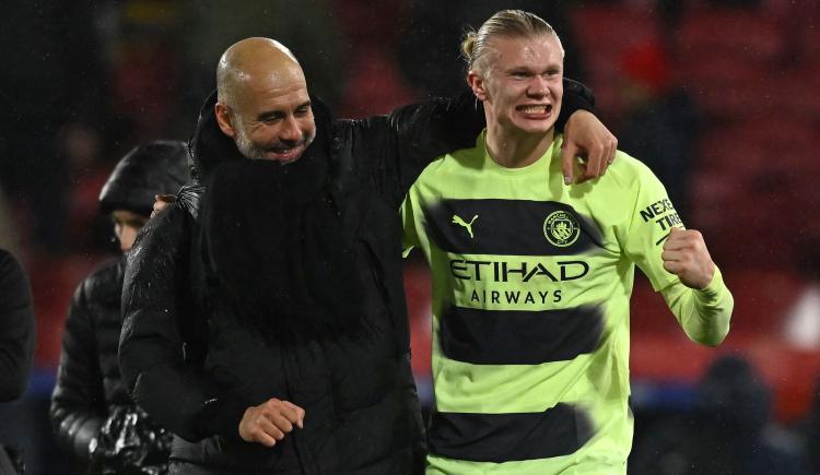 Imagen de Guardiola confirmó el regreso de Haaland tras la lesión