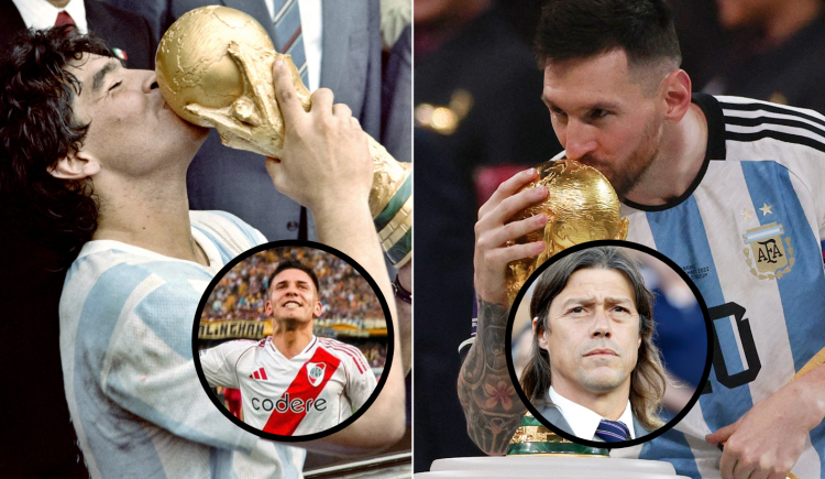 Imagen de Maradona, Messi y Mastantuono: la increíble comparación de Matías Almeyda