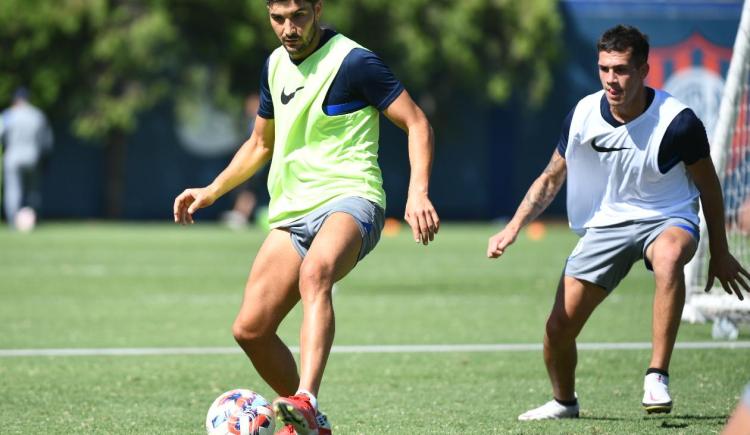 Imagen de SAN LORENZO ENTRENÓ PENSANDO EN EL CLÁSICO CON RIVER