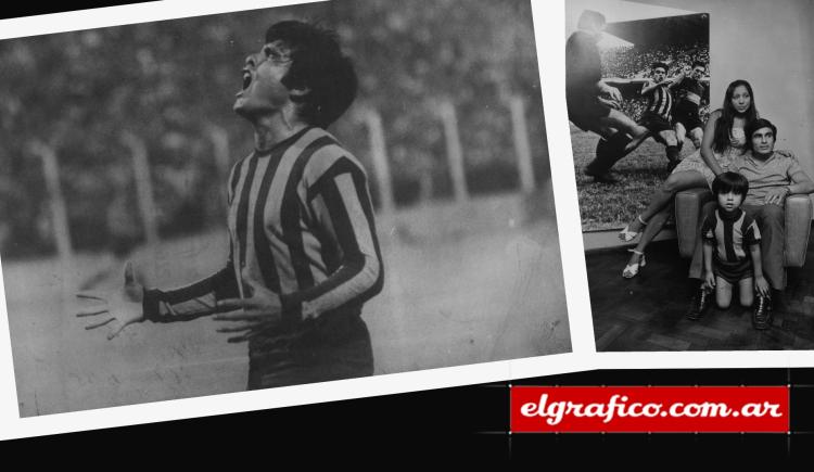 Imagen de 1972. El gol que más gritó el Chango...