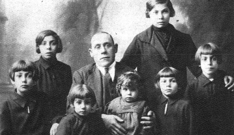 Imagen de 1929. Adolfo Pompei, un héroe que venció a la vida