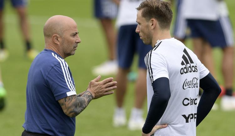 Imagen de Lucas Biglia reveló qué pasó con Sampaoli en el Mundial de Rusia 2018