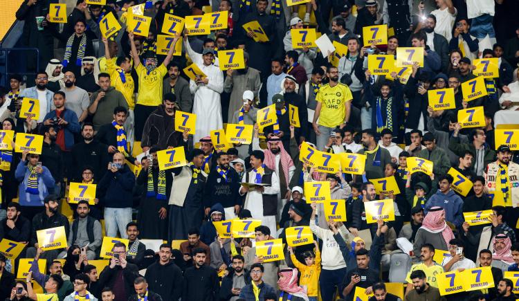Imagen de Fuerte respaldo de los hinchas de Al Nassr a Cristiano Ronaldo