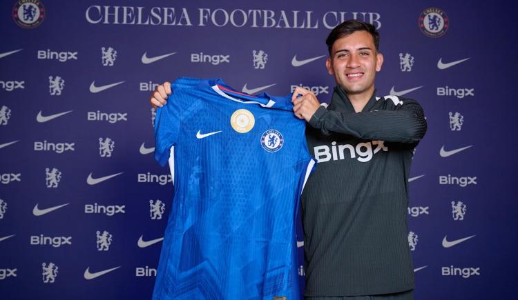 Imagen de Chelsea presentó a Facundo Buonanotte y ya tiene tres argentinos en el plantel