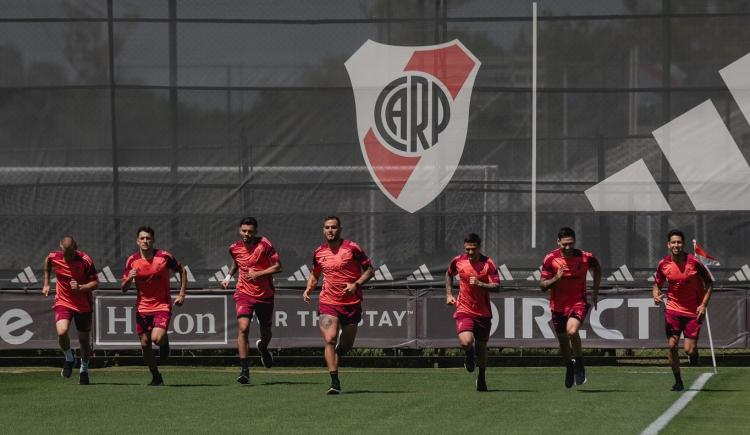 Imagen de River, con la ausencia obligada de Miguel Borja y de otra figura trascendental