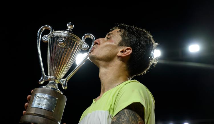Imagen de Camilo Ugo Carabelli jugará el Rosario Challenger