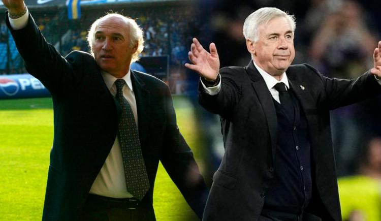 Imagen de La marca de Carlos Bianchi que igualó Ancelotti
