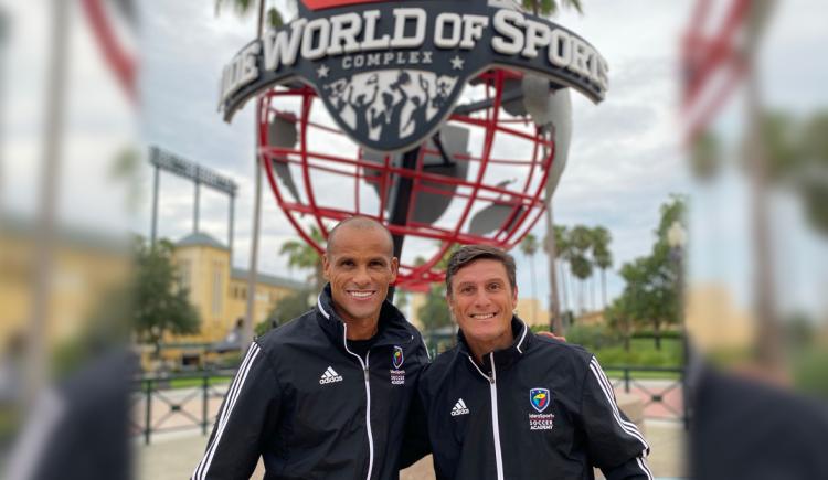 Imagen de ZANETTI Y RIVALDO NUEVOS EMBAJADORES DE DISNEY