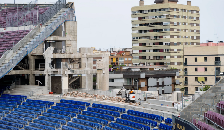 Imagen de Barcelona comenzó con la demolición del Camp Nou