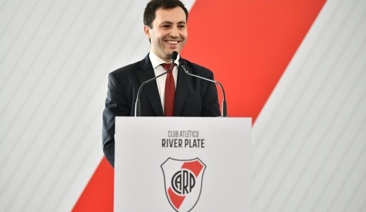 Imagen de Stefano Di Carlo asumió la presidencia en River y habló del presente deportivo del club
