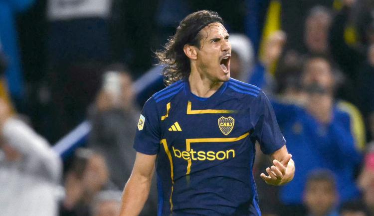 Imagen de Boca ganó con un golazo de Cavani y se medirá con River en cuartos