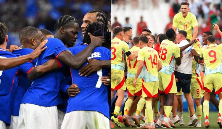 Imagen de Francia y España irán por el oro en fútbol masculino en París 2024