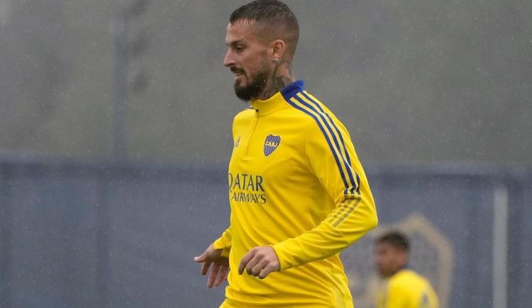 Imagen de BOCA JUNIORS: DARÍO  BENEDETTO PRACTICÓ CON NORMALIDAD