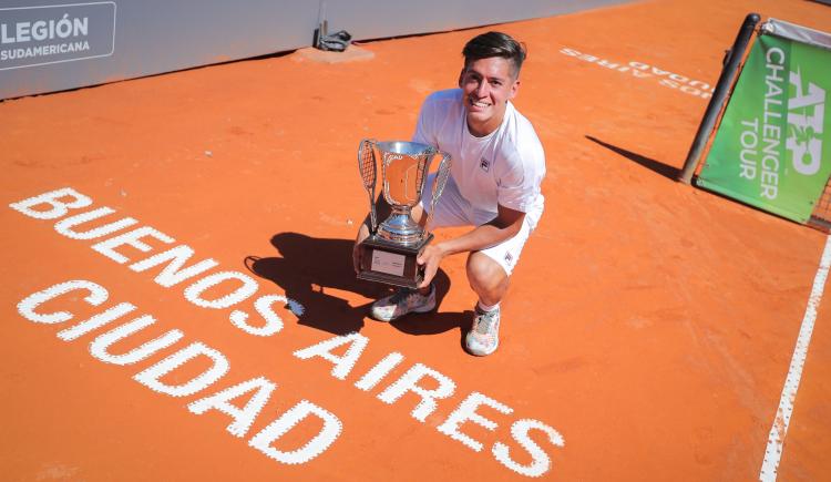 Imagen de SEBASTIÁN BÁEZ, UN GRAN CAMPEÓN DEL CHALLENGER DE BUENOS AIRES