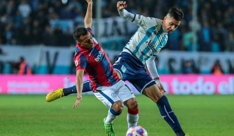 Imagen de San Lorenzo igualó con Racing en el clásico y quedó muy lejos de River