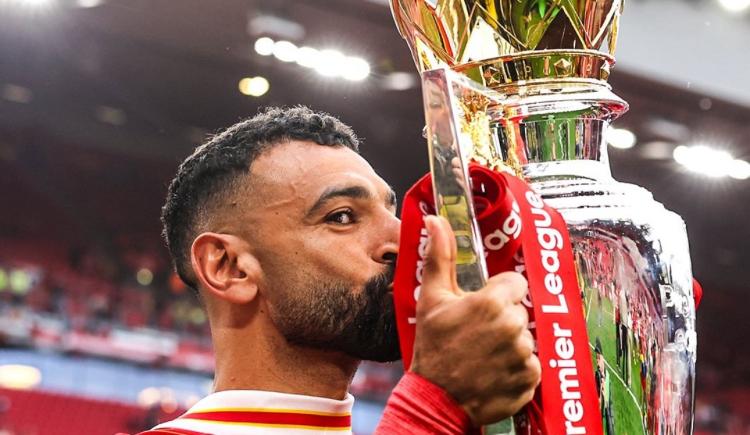 Imagen de Momificaron a Salah: afuera de Liverpool para jugar contra Lautaro Martínez