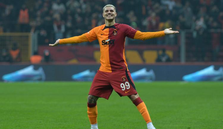 Imagen de Mauro Icardi dejó a Galatasaray con un pie en la fase de grupos de la Champions League