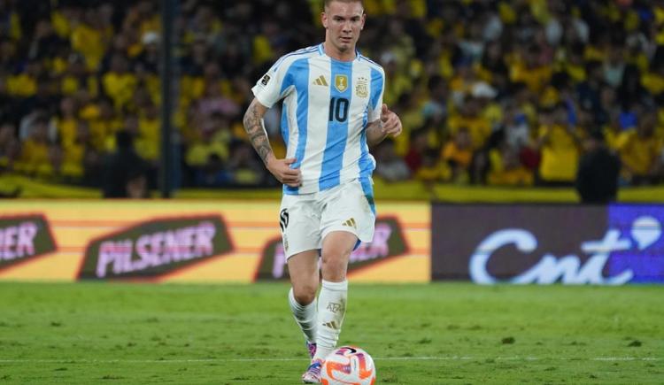 Imagen de Franco Mastantuono, nominado al Golden Boy 2025