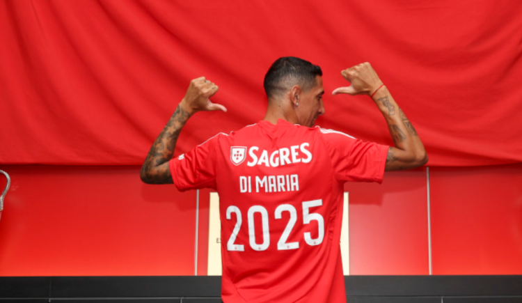 Imagen de Oficial: Ángel Di María renovó su contrato con Benfica
