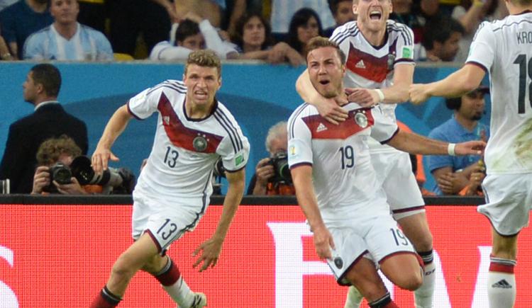 Imagen de Mario Gotze y su alegría por Argentina y Messi