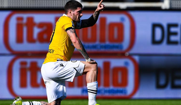 Imagen de DE PAUL, GOL Y ROJA EN EL 1-0 DE UDINESE