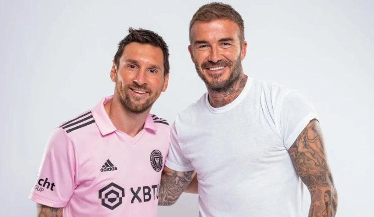 Imagen de David Beckham, las ganas de ganar de Messi y la bendición de su llegada