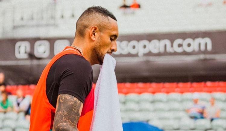 Imagen de Volvió Nick Kyrgios con toda su magia en un match point