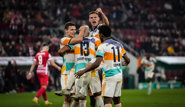 Imagen de Bayern Münich goleó a Augsburgo y pasó a los octavos de final de la Copa de Alemania