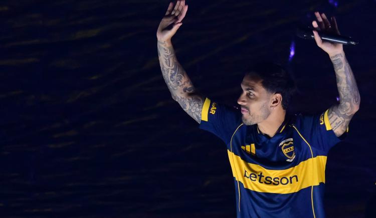 Imagen de Las mejores fotos de la vuelta de Leandro Paredes a Boca