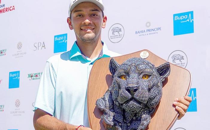 Imagen de Jesús Montenegro, campeón en el golf de Tulum