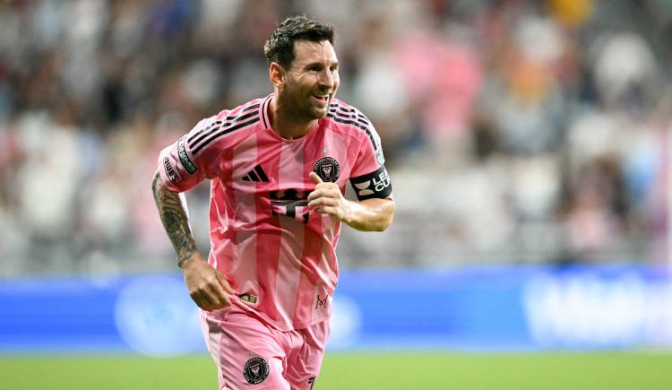 Imagen de Con dos goles de Messi, Inter Miami ganó en su debut en la Leagues Cup