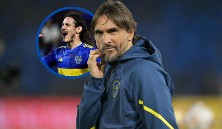 Imagen de La fuerte revelación de Diego Martínez: un viejo cruce con Cavani en Boca