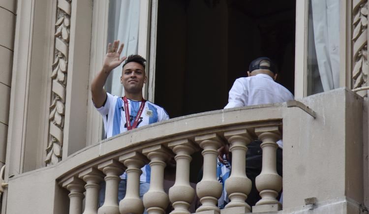 Imagen de Lautaro Martínez y un merecido homenaje en Bahía Blanca