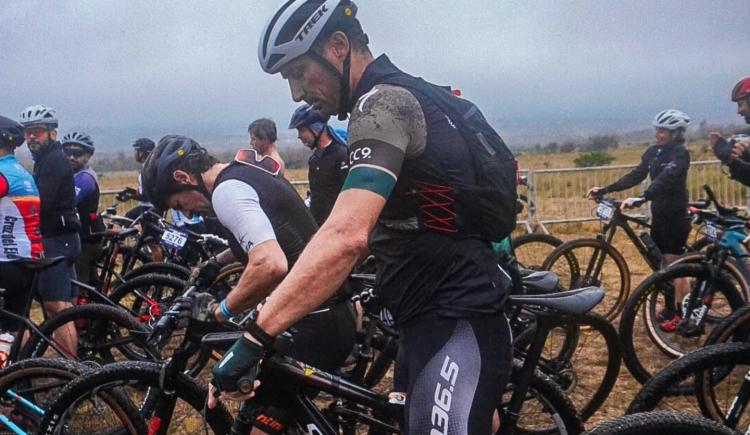 Imagen de Lionel Scaloni, crack del mountain bike: salió 22° en una tradicional carrera