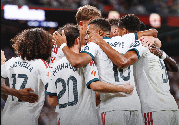 Imagen de El factor Mbappé le da oxígeno a un Madrid en transición: triplete y goleada para bautizar la era Mourinho