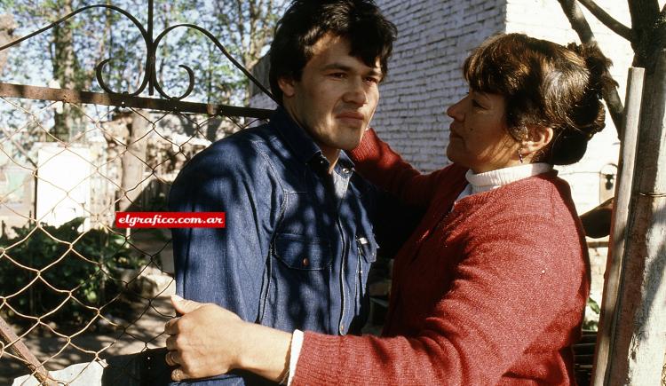 Imagen de 1984. Ramón Jara encontró a su madre