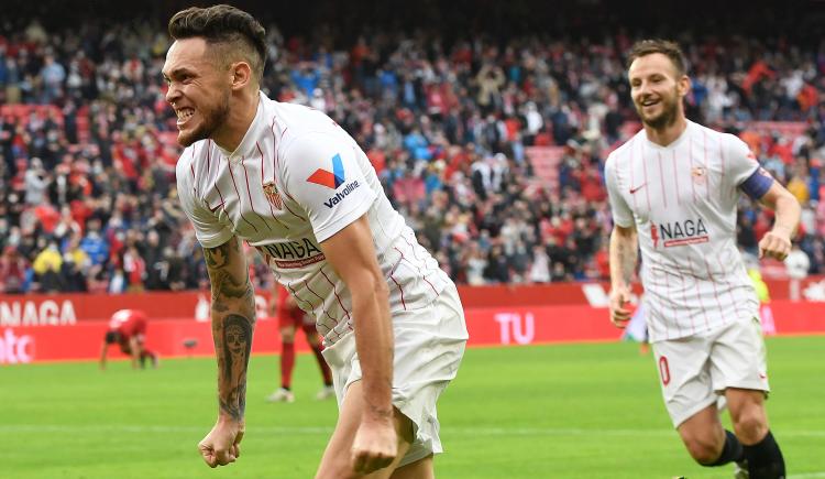 Imagen de SEVILLA CON UN GOL DE LUCAS OCAMPOS, SE SUBIÓ A LA CIMA DE LA LIGA ESPAÑOLA