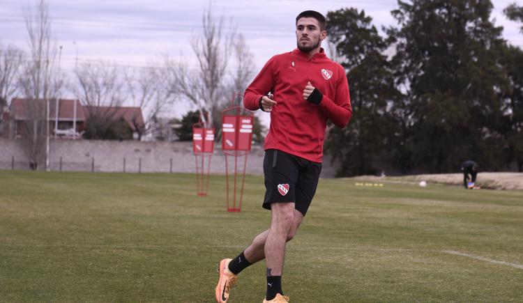 Imagen de Edgar Elizalde quedó habilitado en Independiente