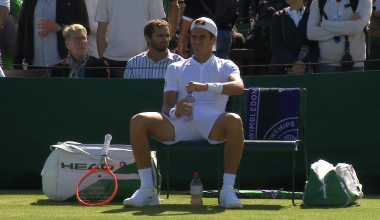 Imagen de Federico Coria, Tomás Etcheverry y Federico Delbonis, eliminados de Wimbledon