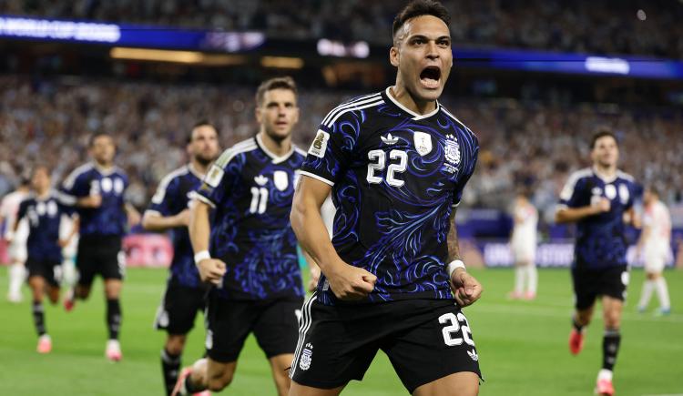 Imagen de Los primeros gritos mundialistas de Lo Celso y Lautaro Martínez