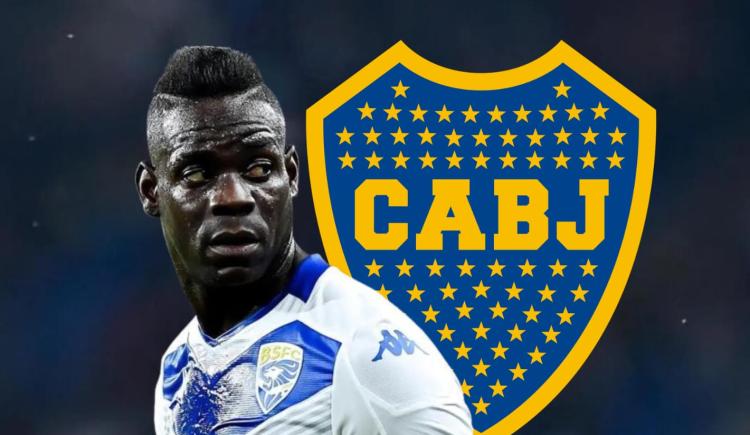 Imagen de Balotelli a Boca: qué piensan en la dirigencia