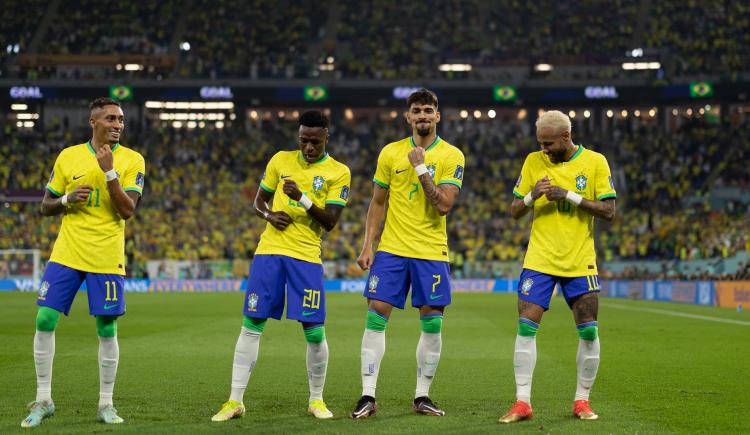 Imagen de Baile y goleada de Brasil ante Corea del Sur