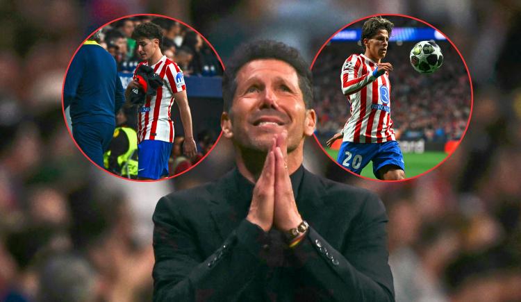 Imagen de Qué dijo el Cholo Simeone sobre las lesiones de Julián Álvarez y Giuliano