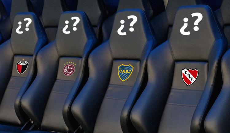 Imagen de LA DANZA DE LOS NOMBRES: SIETE EQUIPOS NO TIENEN ENTRENADOR