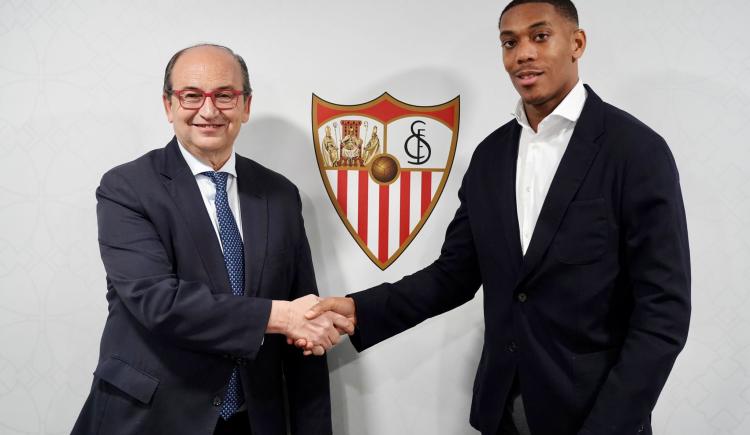 Imagen de MARTIAL ES NUEVO REFUERZO DE SEVILLA