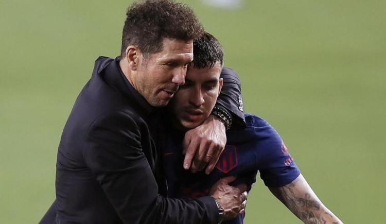 Imagen de SIMEONE Y EL TREMENDO ELOGIO PARA ÁNGEL CORREA