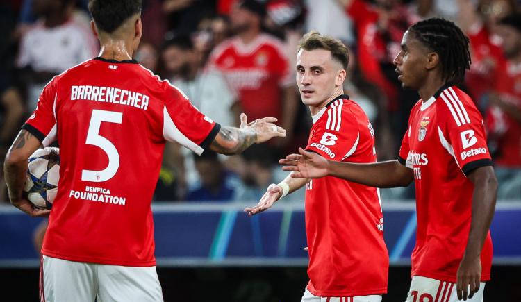 Imagen de Festejan Otamendi y Barrenechea: Benfica se metió en la Fase Liga de la Champions League