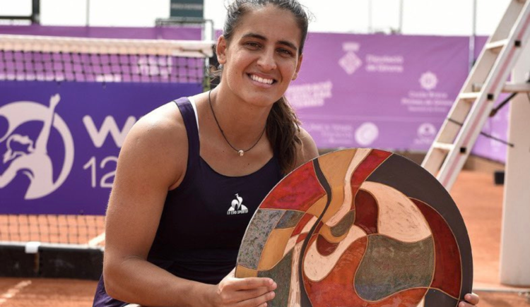 Imagen de Lourdes Carlé ganó el título más importante de su carrera