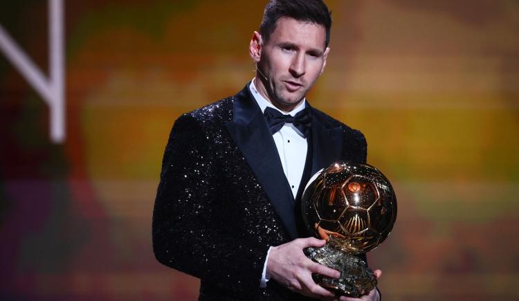 Imagen de ¡MESSI GANÓ EL BALÓN DE ORO 2021!