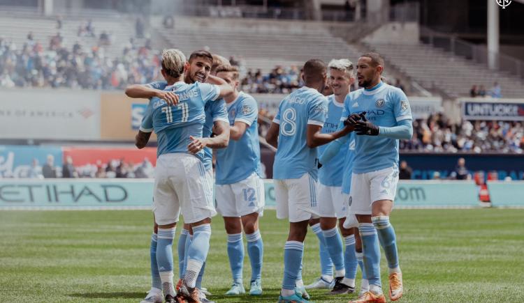 Imagen de Taty Castellanos autor de un histórico póker en la MLS